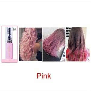 Temporary hair dye mascara